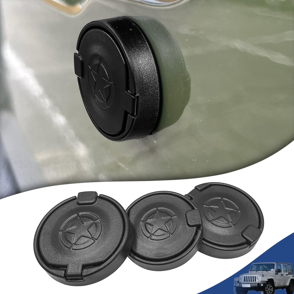 Outdoor Camping Jeep - Black Door Key Jack Trim Door