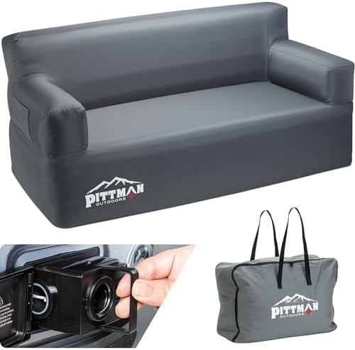 Outdoor Indoor Camping - Pittman - Inflatable Couch with Built