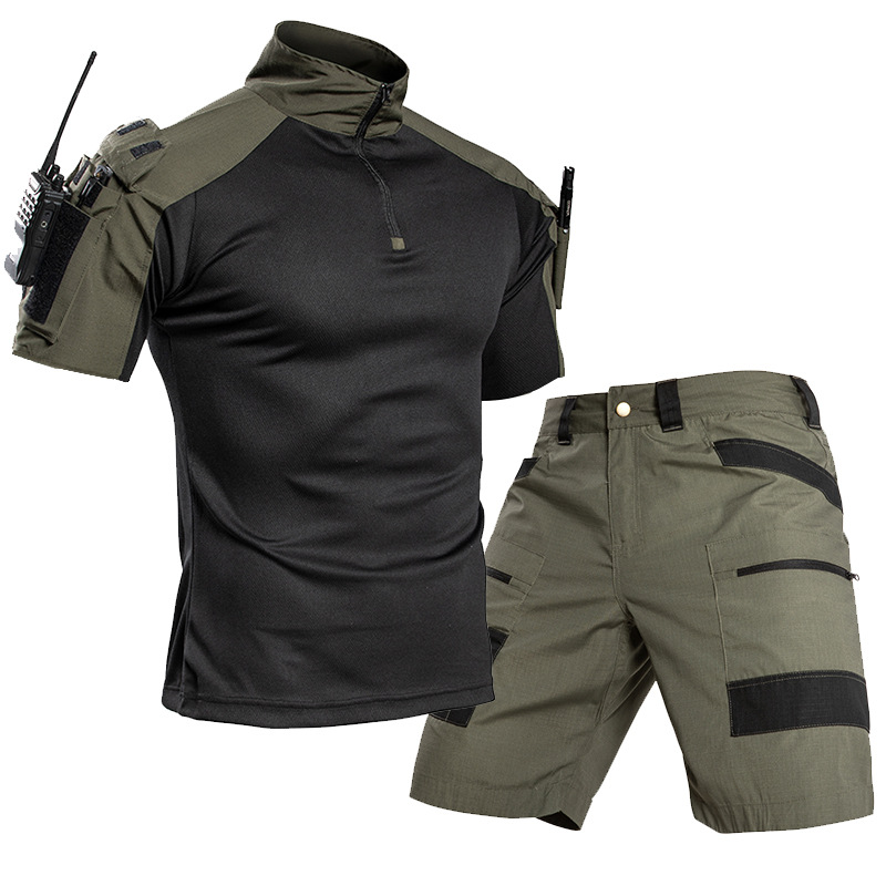 Outdoor Camping Set - Men's Outdoor Quick Dry Tactical T-Shirts