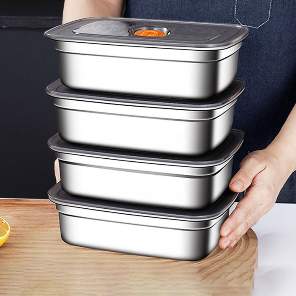 Stainless Steel Camping Lunch  - Outdoor Camping Fridge 评论和价格