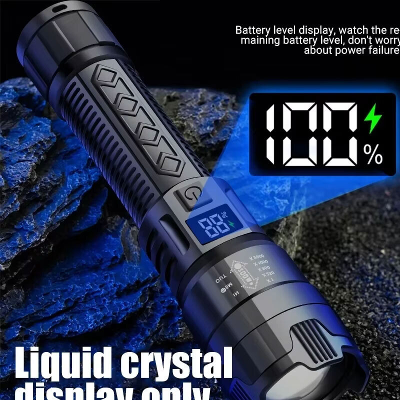 High Strong Power Led Flashlig - Outdoor Camping Glamping 评论和价格