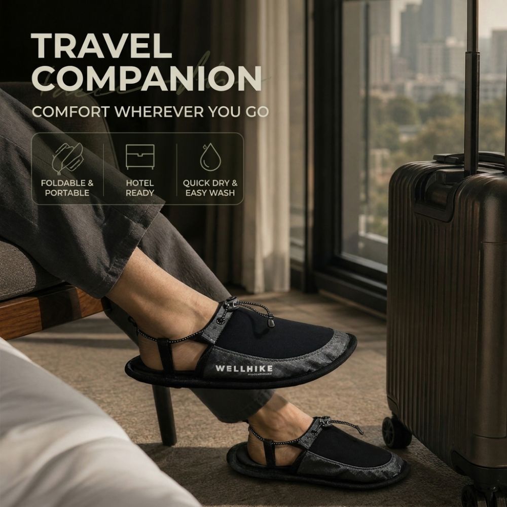 1 Pair Non Slip Travel Slipper - Outdoor Indoor Camping 评论和价格