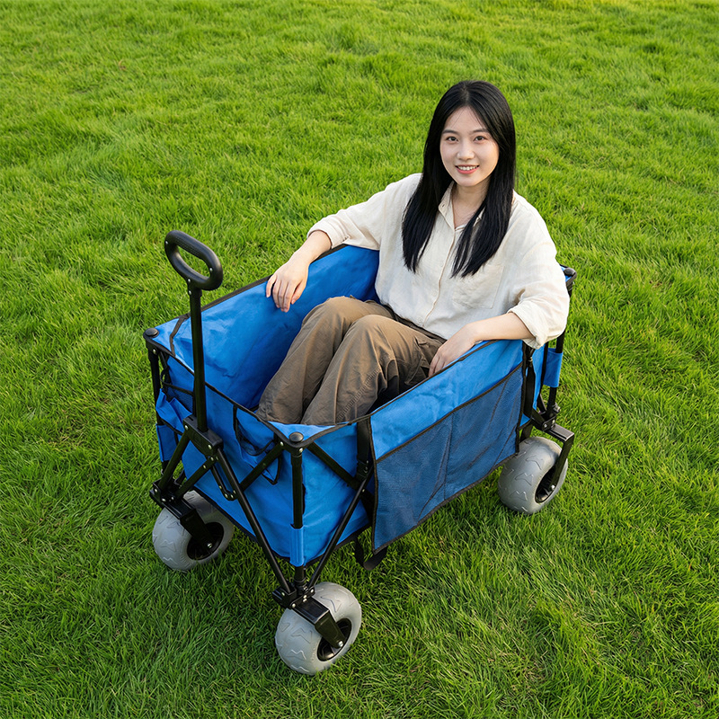 Foldable Metal Beach Wagon Qui - Outdoor Camping Set 评论和价格