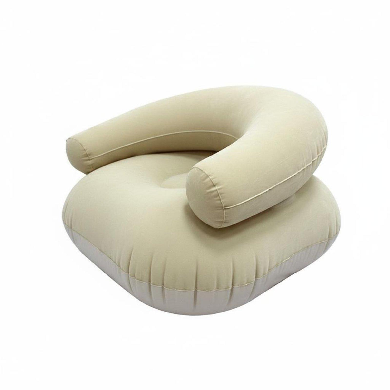 Flocked Inflatable Sofa PVC Fl - Outdoor Camping Couch 评论和价格