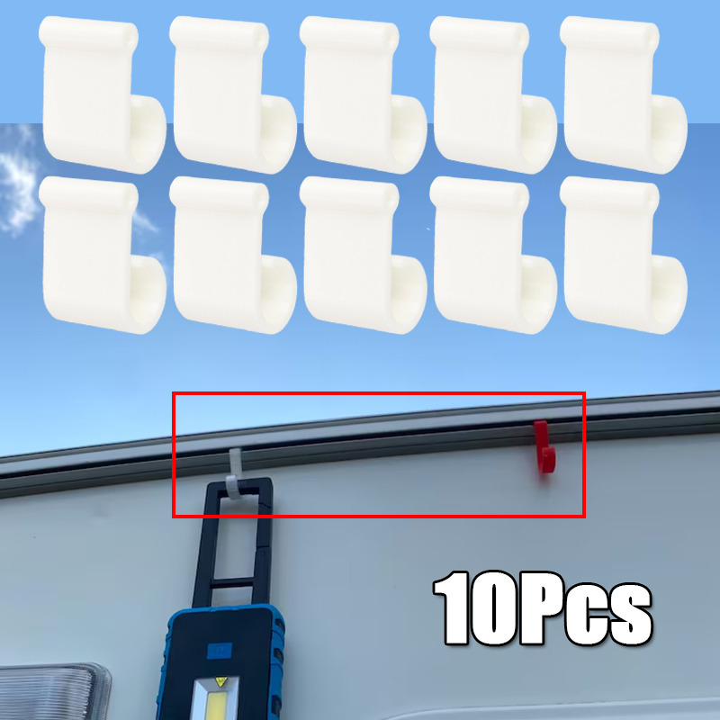10Pcs Camping Awning Hook Clip - Camping Tent 评论和价格