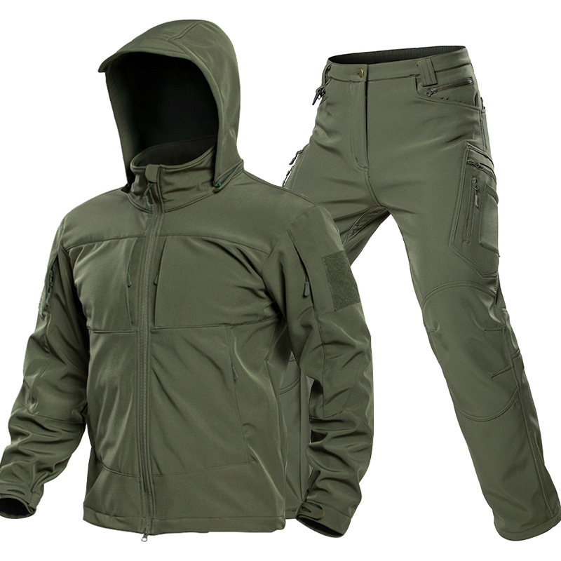 Outdoor Tactical Softshell Sui - Outdoor Camping Set 评论和价格