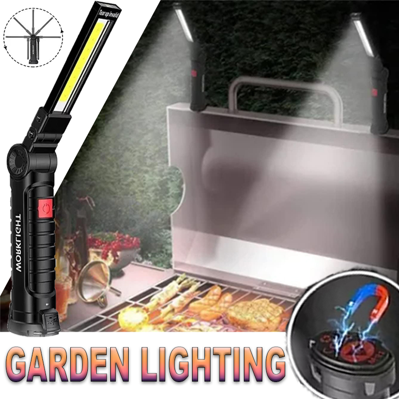 Portable LED Flashlight with M - Outdoor Camping Glamping 评论和价格