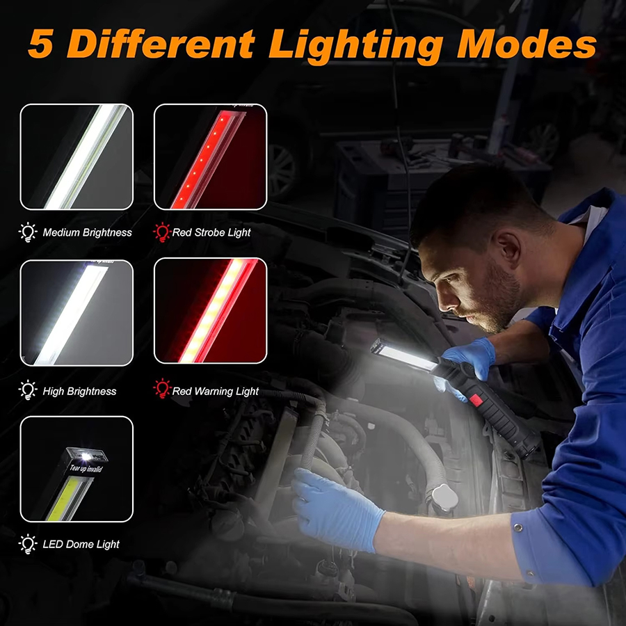 Portable LED Flashlight with M - Outdoor Camping Glamping 评论和价格