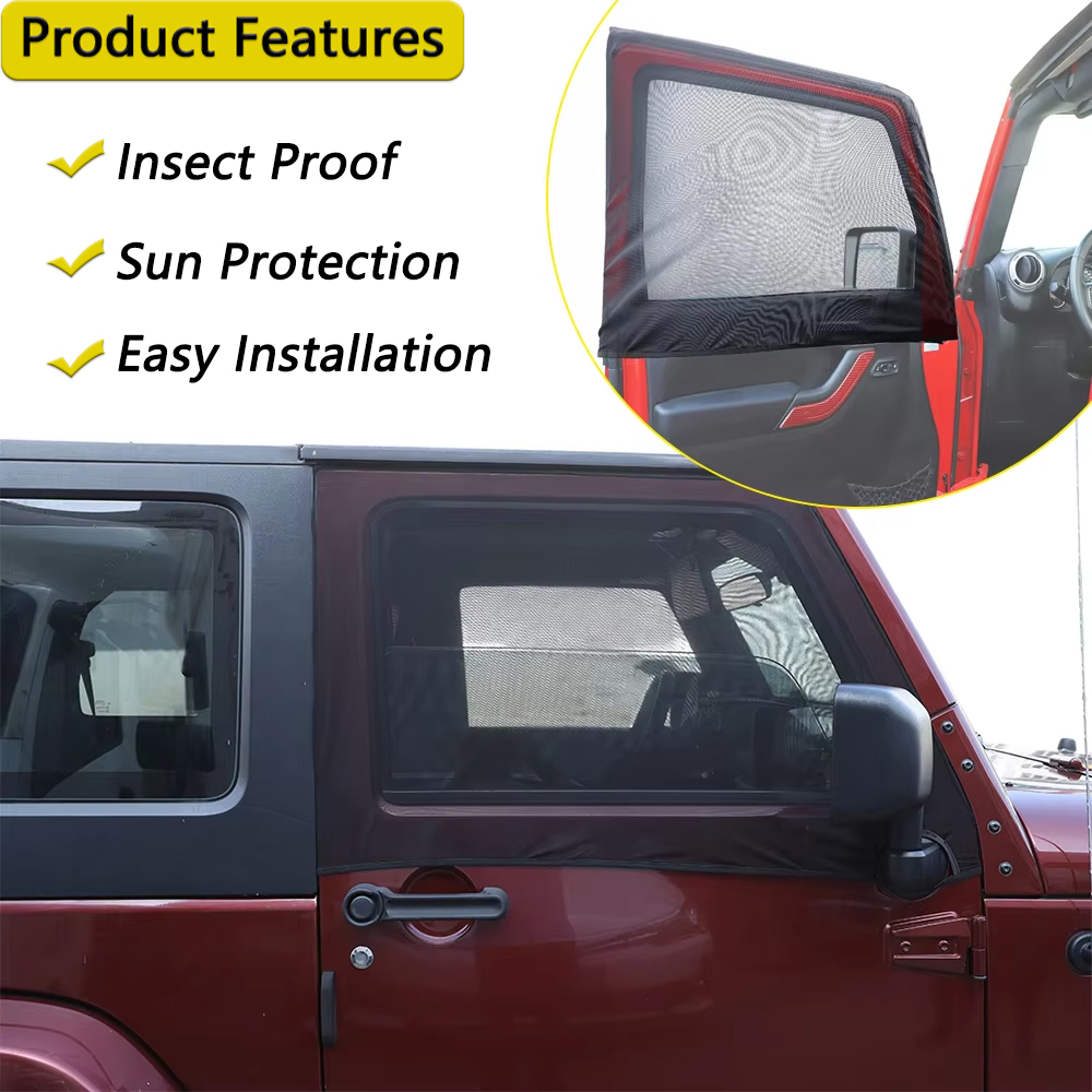 Side Front Window Insect Proof - Outdoor Camping Jeep 评论和价格