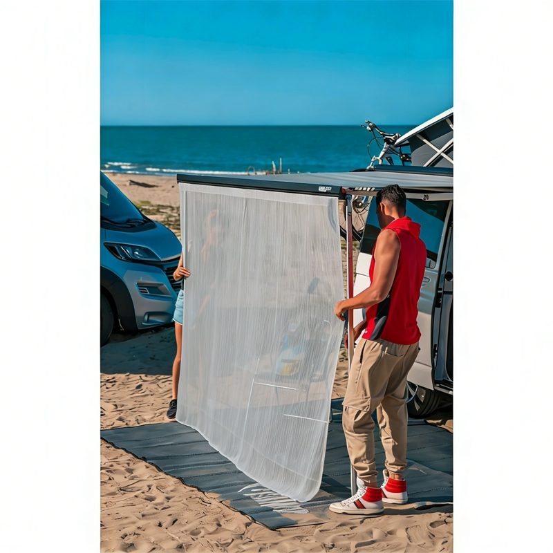 RV Awning Front Sun Shade Scre - Outdoor Camping Awning 评论和价格
