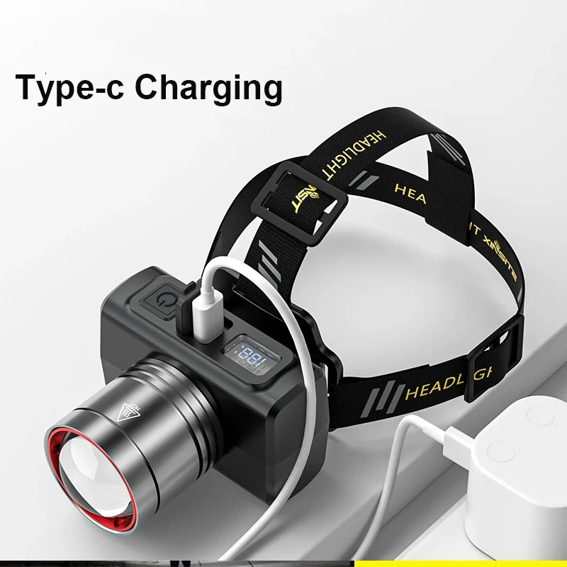 2026 LED digital Rechargeable  - Headlamp 评论和价格