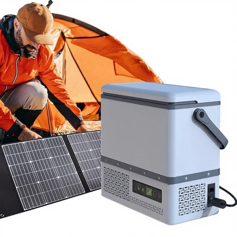 New Solar Powered Camping Outd - Outdoor Camping Fridge 评论和价格