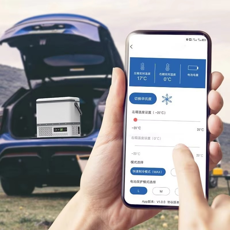 New Solar Powered Camping Outd - Outdoor Camping Fridge 评论和价格