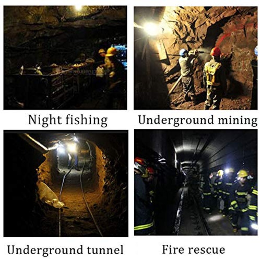 Rechargeable LED Mining Headla - Headlamp 评论和价格