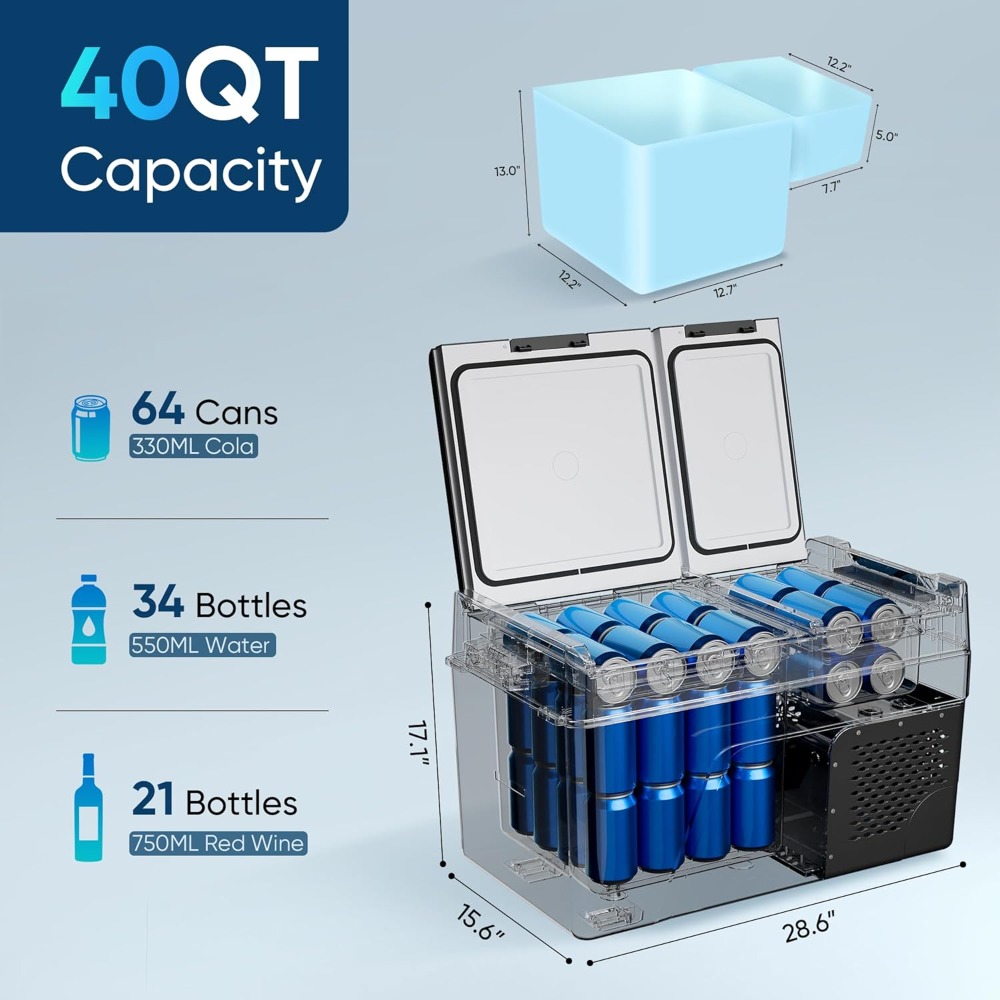 US Shipping Hot New 12 Volt Ca - Outdoor Camping Fridge 评论和价格