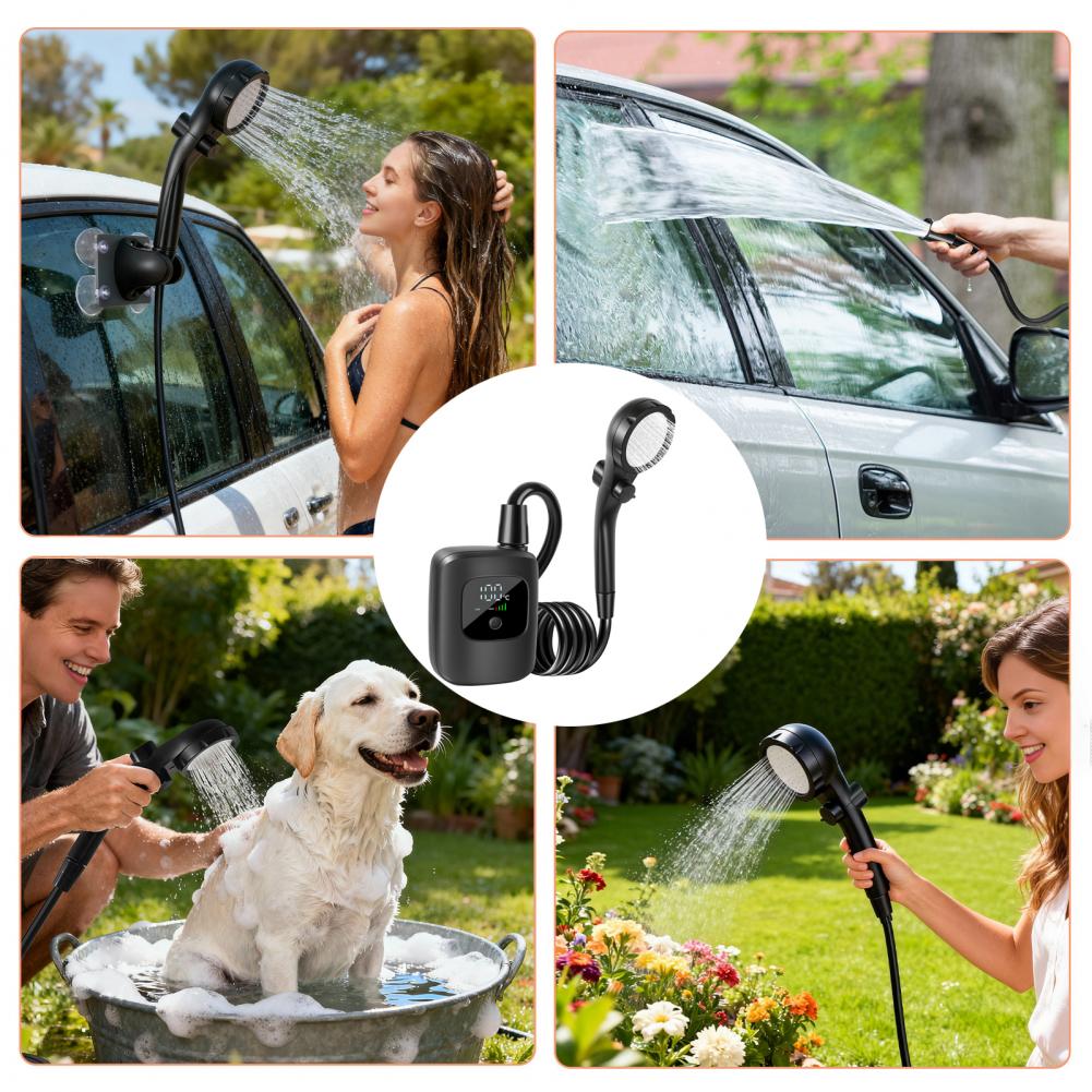 Portable Camping Shower with L - Portable Camping Shower 评论和价格
