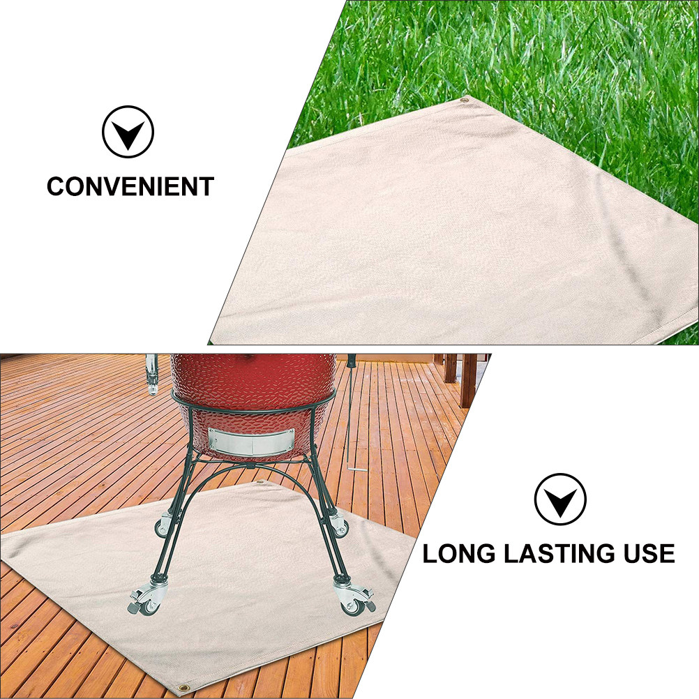 1Pcs Fire Pit Flame Retardant  - Outdoor Camping Mat 评论和价格