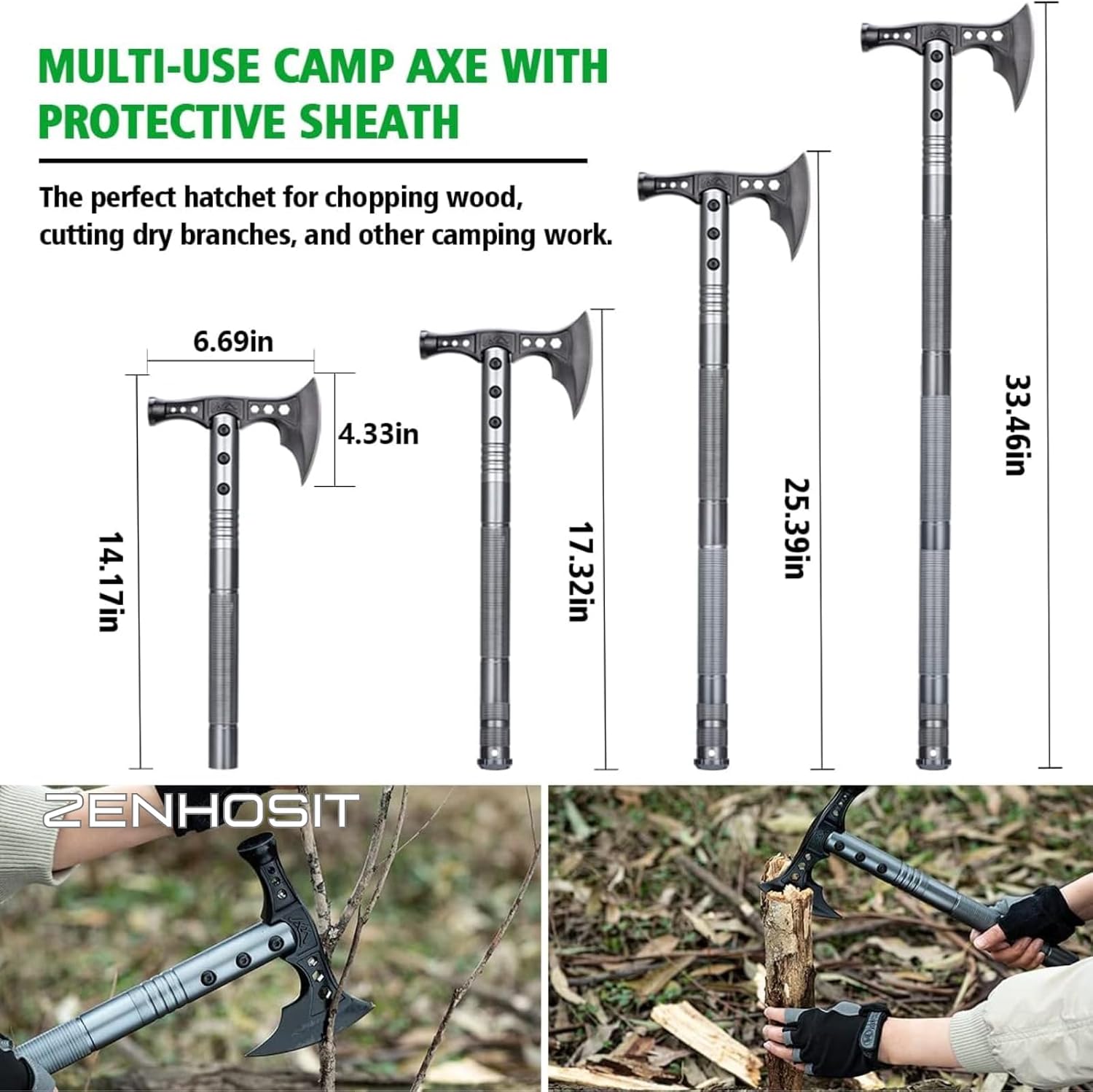 Multifunctional Folding Tactic - Camp Axe Hatchet 评论和价格
