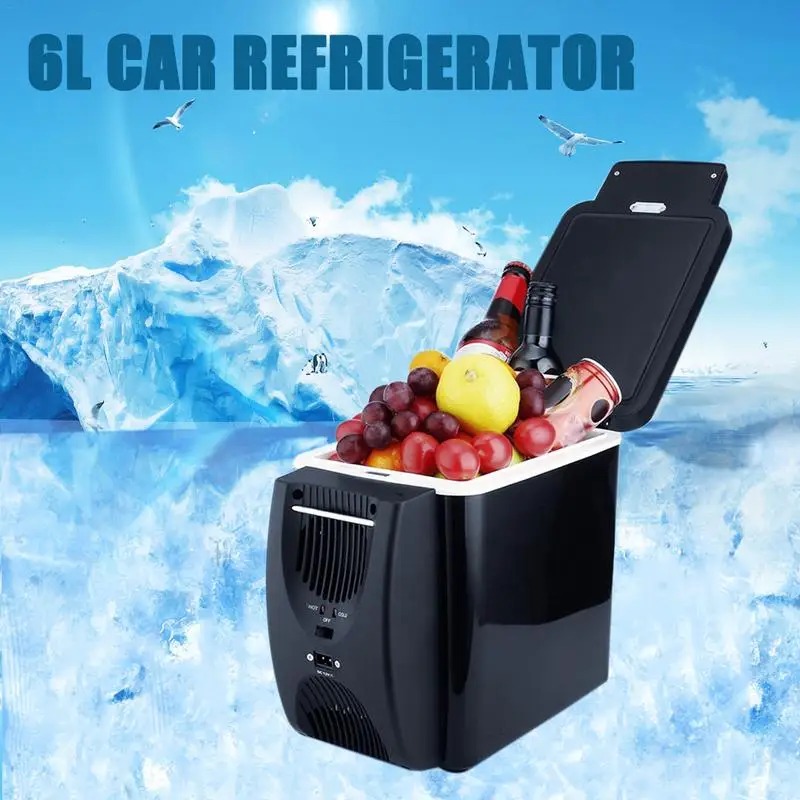 Portable Mini Car Refrigerator - Outdoor Camping Fridge 评论和价格