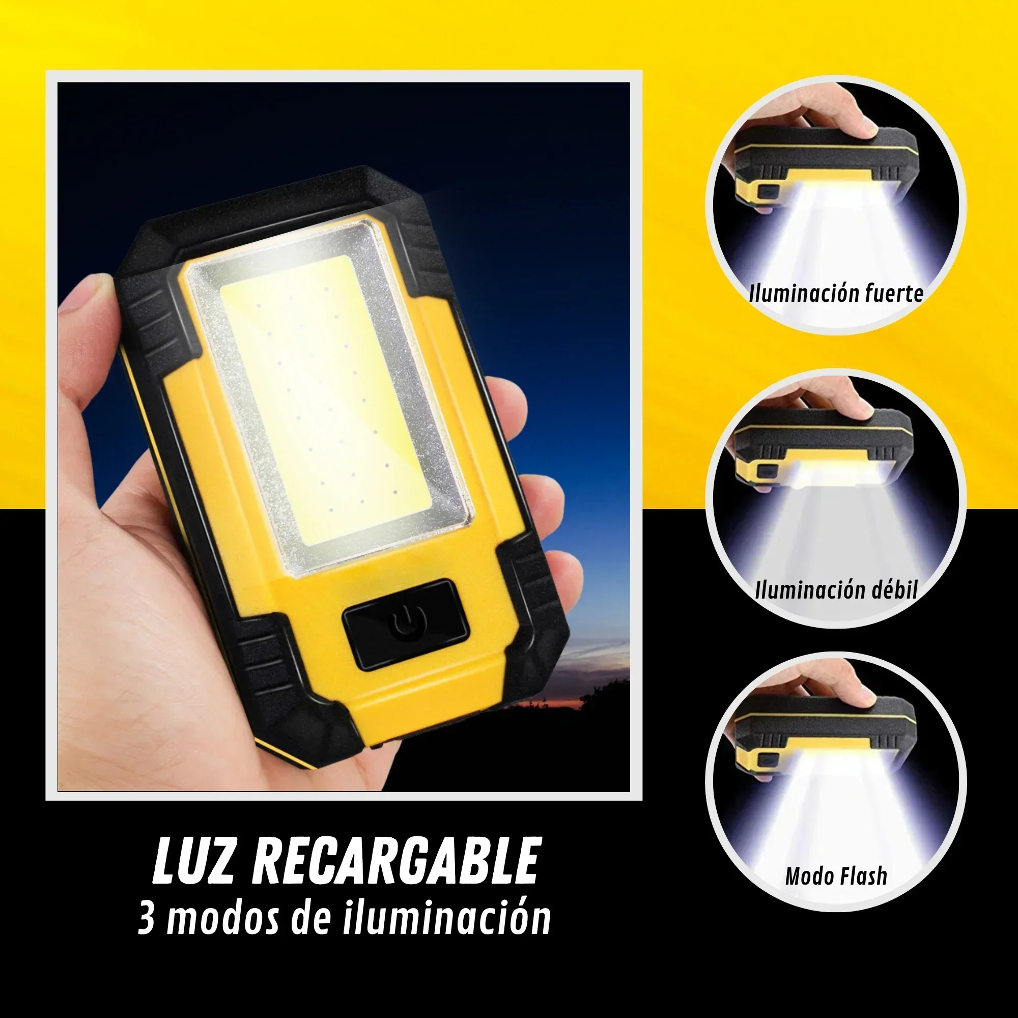 Rechargeable 4000MaH Work Ligh - Outdoor Camping Glamping 评论和价格
