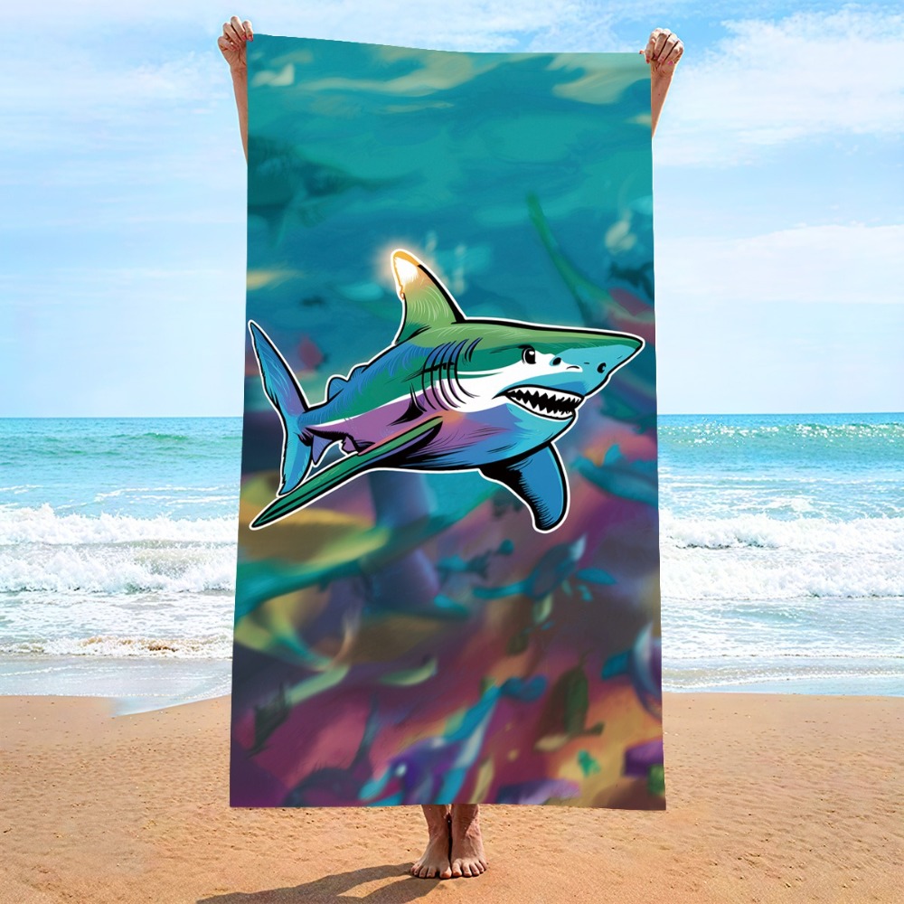 Colorful Sea Turtle Beach Towe - Camp Towel Microfiber 评论和价格