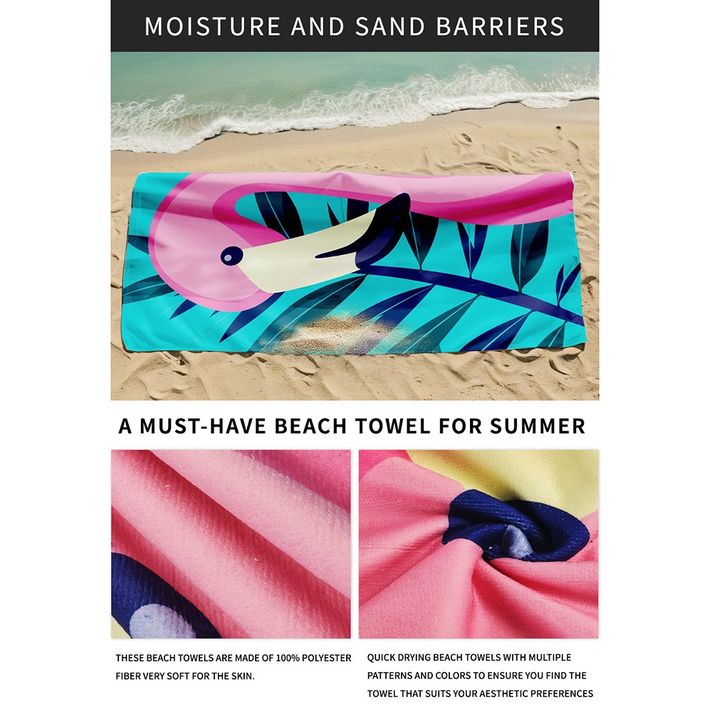 Colorful Sea Turtle Beach Towe - Camp Towel Microfiber 评论和价格