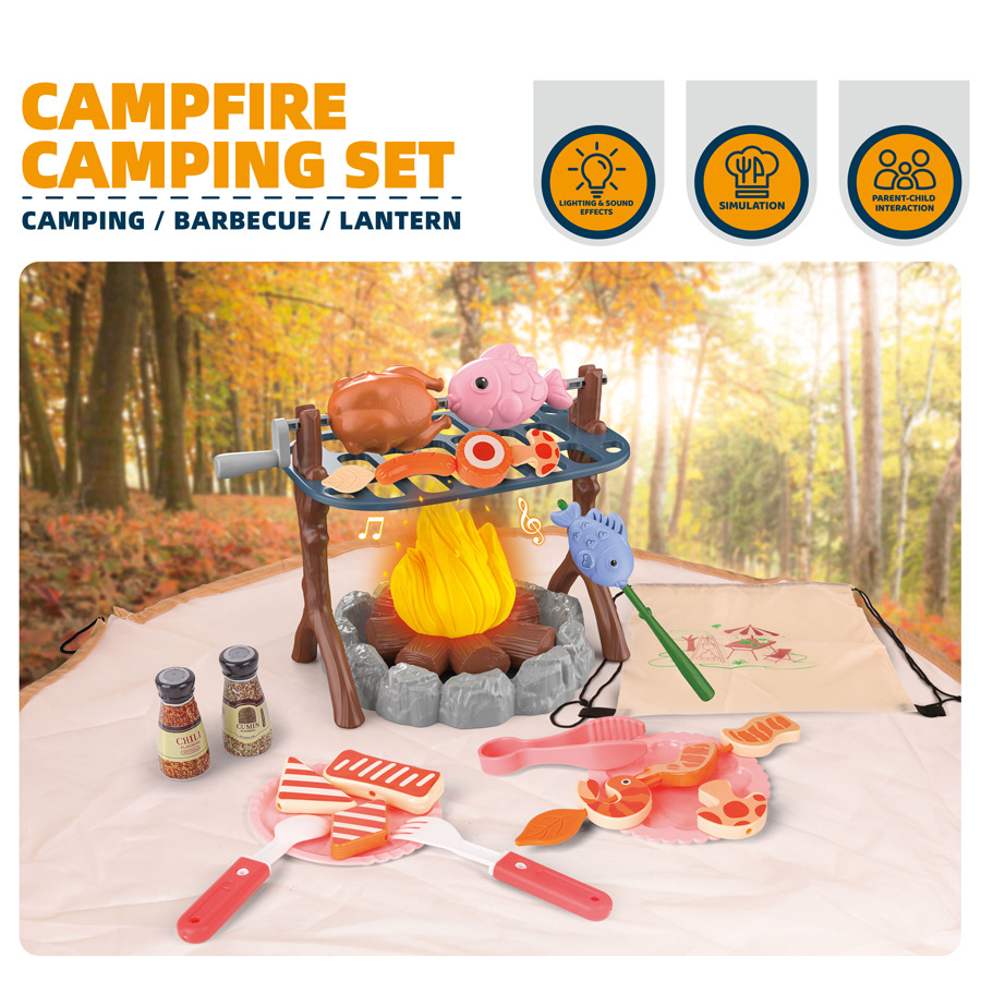 Kids Camping Tent Set Baby Pla - Outdoor Camping Food 评论和价格