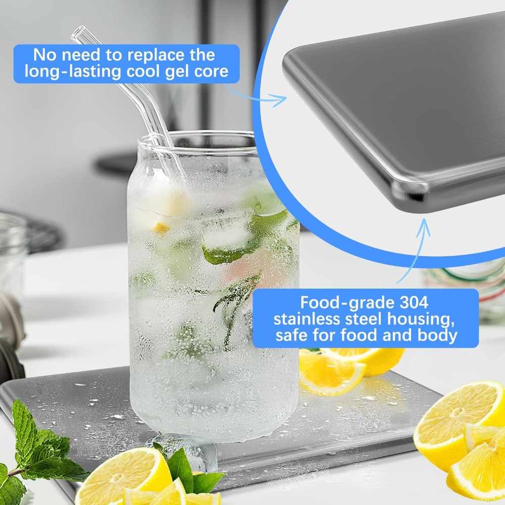 Stainless Steel Ice Pack for C - Outdoor Camping Fridge 评论和价格