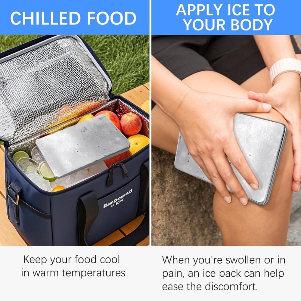 Stainless Steel Ice Pack for C - Outdoor Camping Fridge 评论和价格