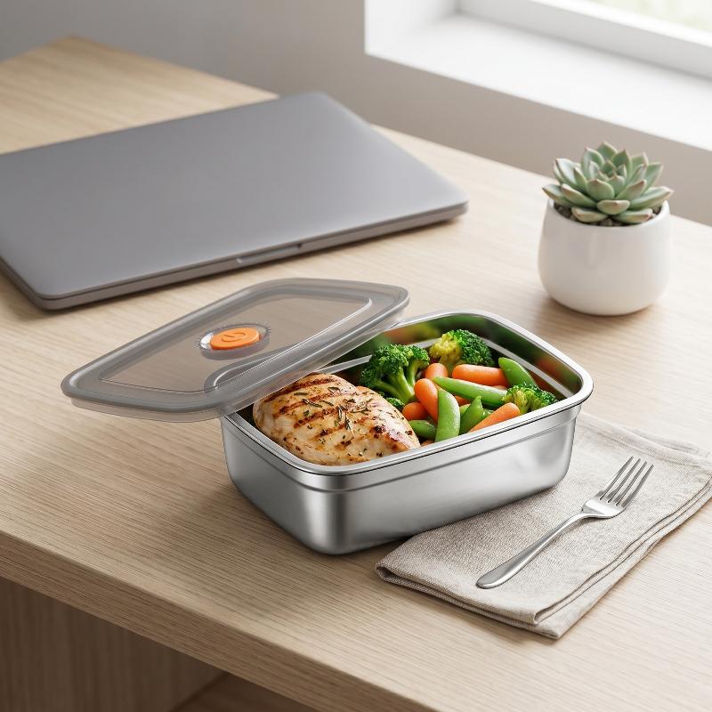 Stainless Steel Camping Lunch  - Outdoor Camping Fridge 评论和价格