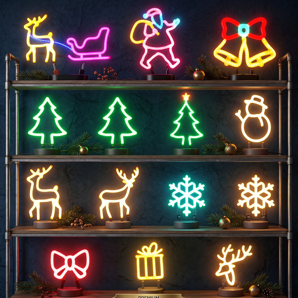 Christmas Decoration LED Neon  - Headlamp 评论和价格