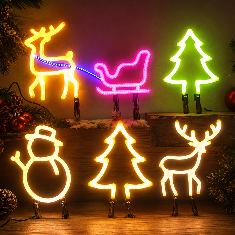 Christmas Decoration LED Neon  - Headlamp 评论和价格