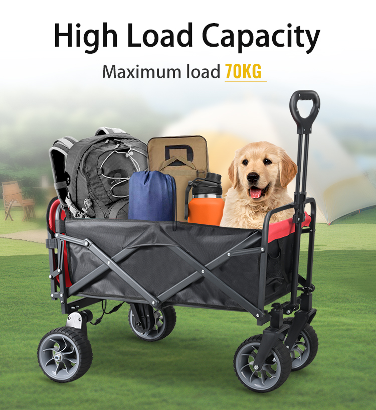 Electric Camping Wagon Cart Fo - Outdoor Camping Set 评论和价格