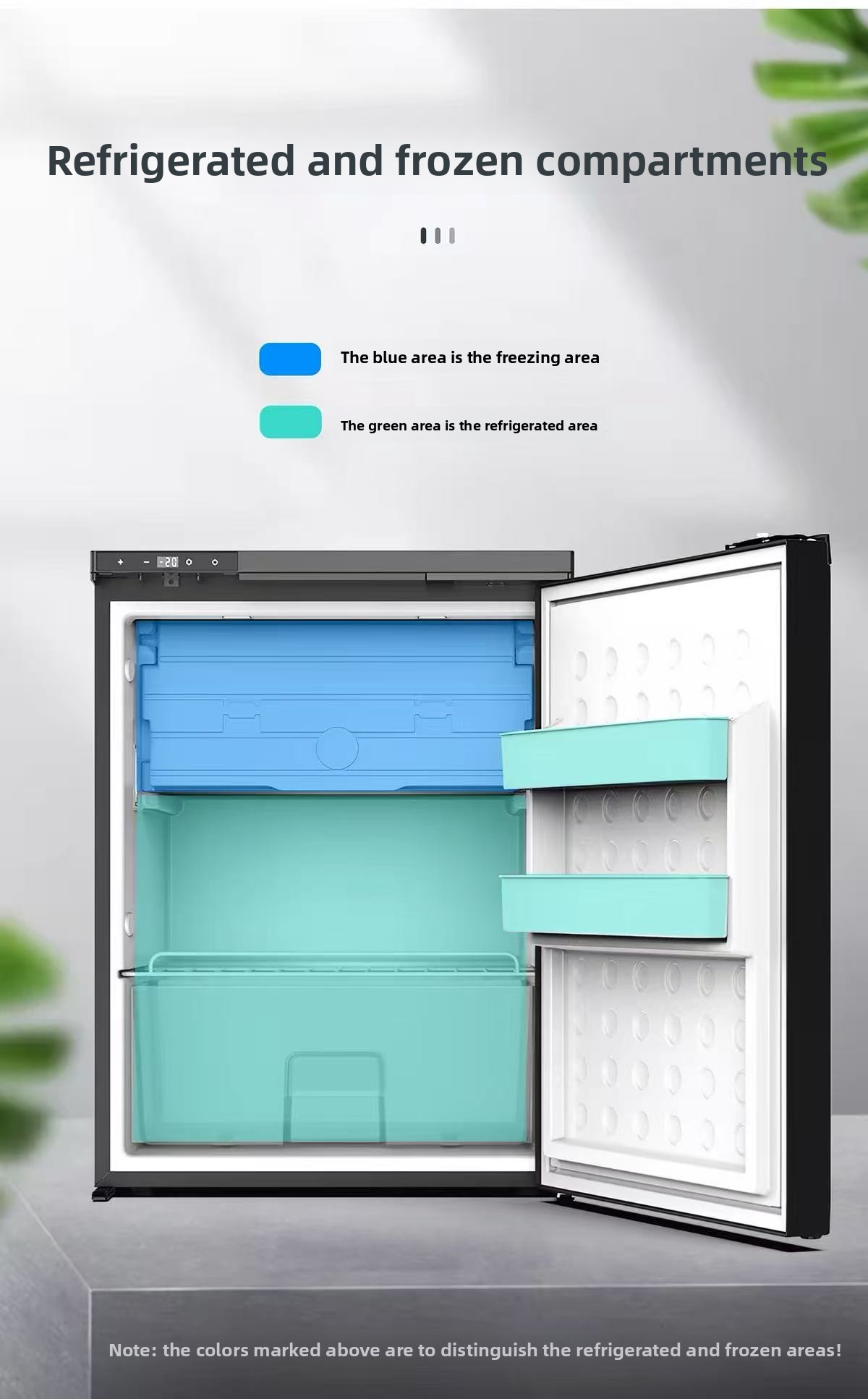 CR50 DC12/24V 60W Mini Size Du - Outdoor Camping Fridge 评论和价格