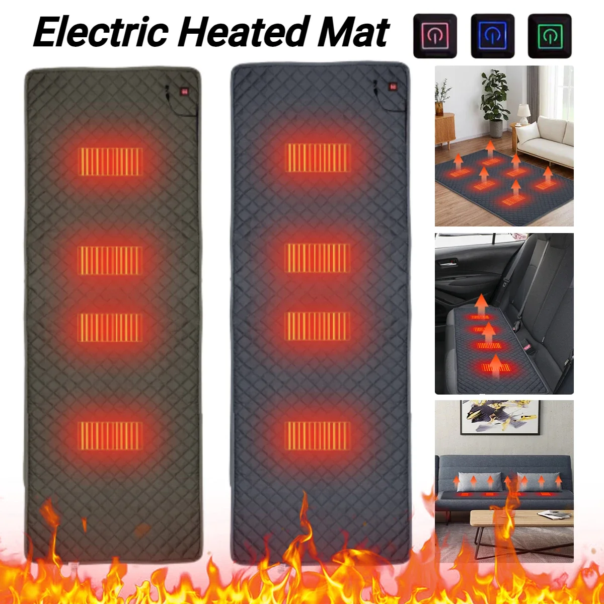 5V Heating Sleeping Mat Multi- - Outdoor Camping Carpet 评论和价格