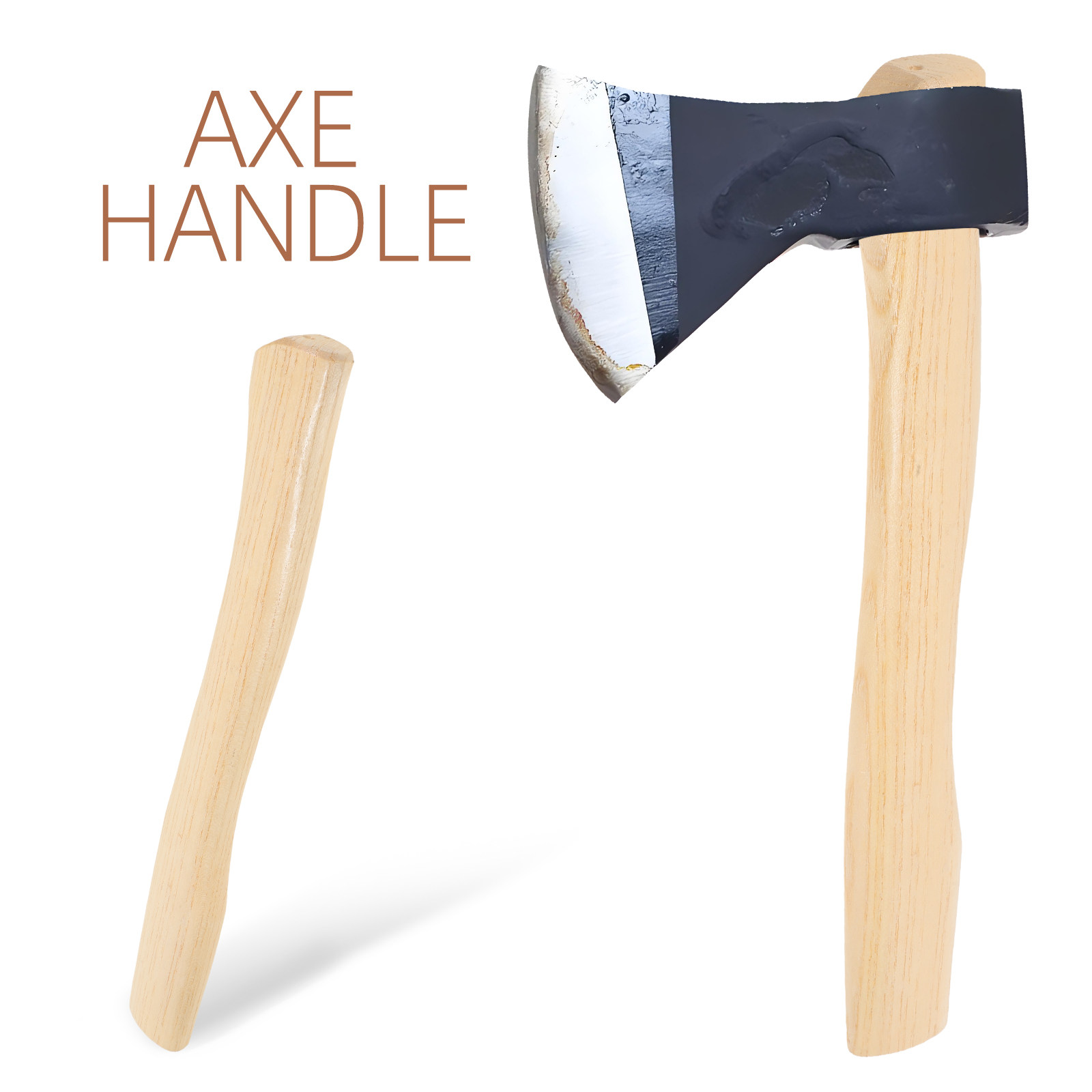 Hardwood Wooden Axe Handle Erg - Camp Axe Hatchet 评论和价格