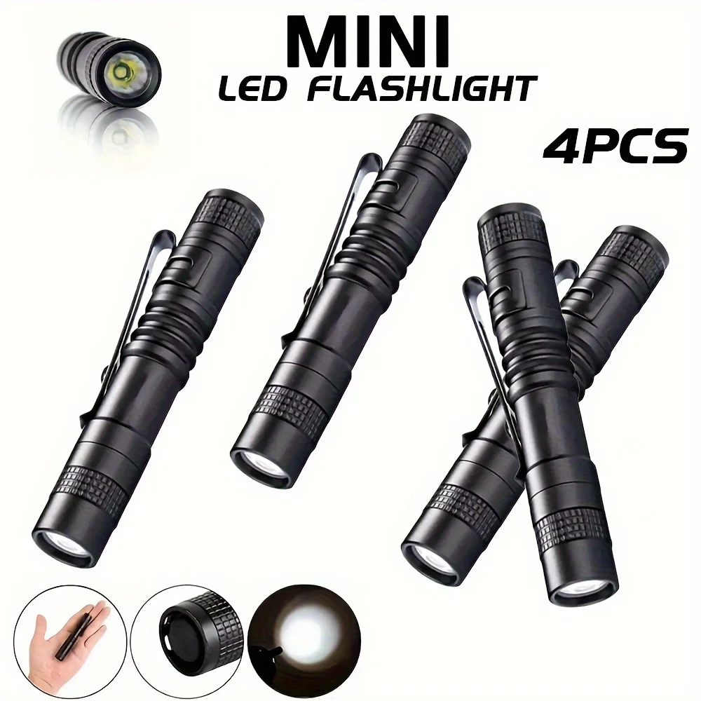 1-4PCS Mini Portable LED Pen L - Outdoor Camping Glamping 评论和价格