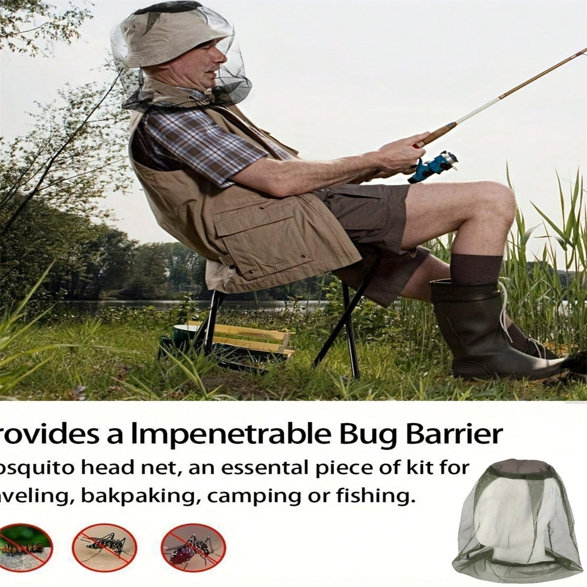 2PC Outdoor Camping and Hiking - Outdoor Camping Mosquito Net 评论和价格