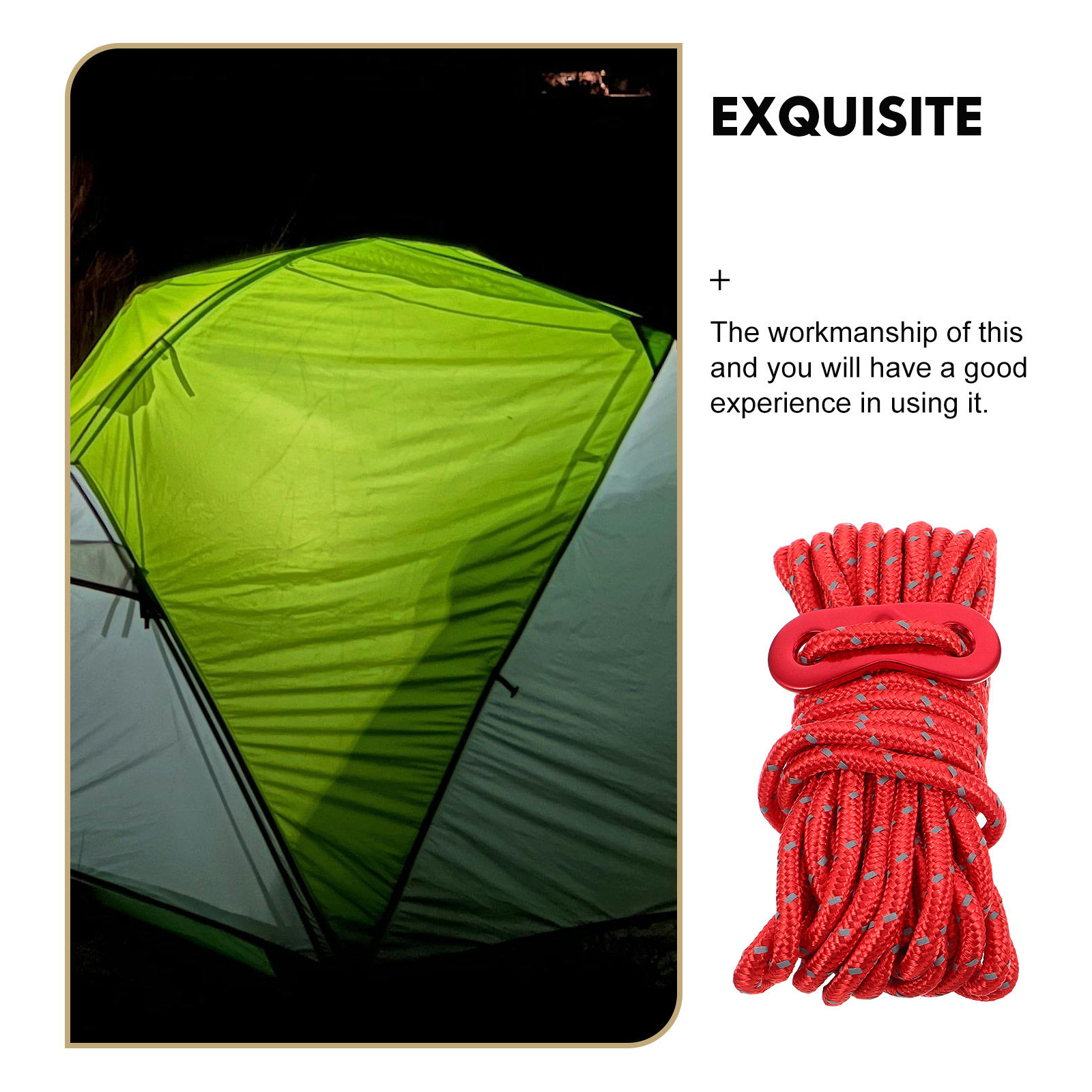 4Pcs Heavy Duty Thick Camping  - Outdoor Camping Guy 评论和价格