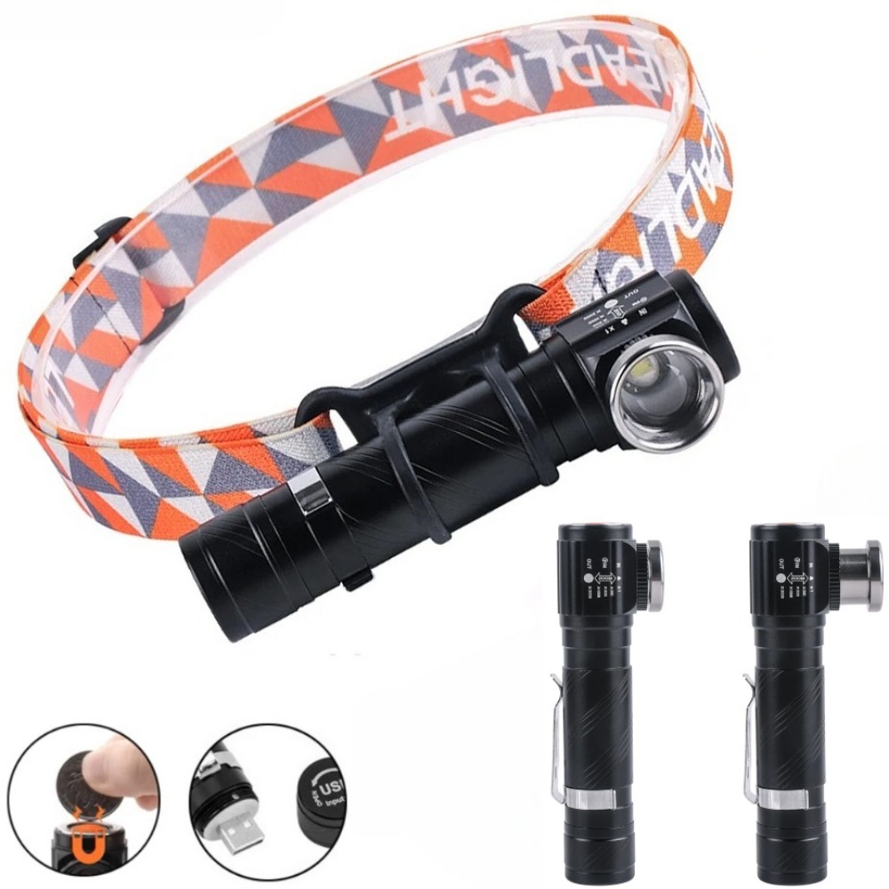Super Bright LED 90 ° Headlamp - Headlamp 评论和价格