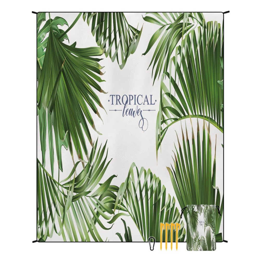 Palm Tree Beach Towel 71x86.6i - Camp Towel Microfiber 评论和价格