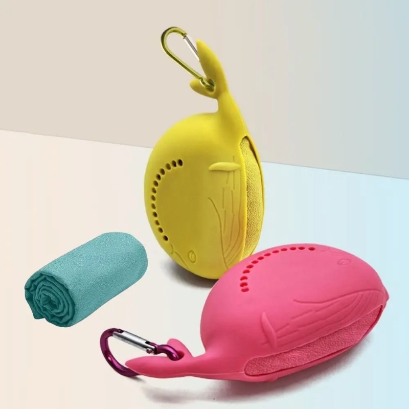 Portable Silicone Case&Lightwe - Camp Towel Microfiber 评论和价格