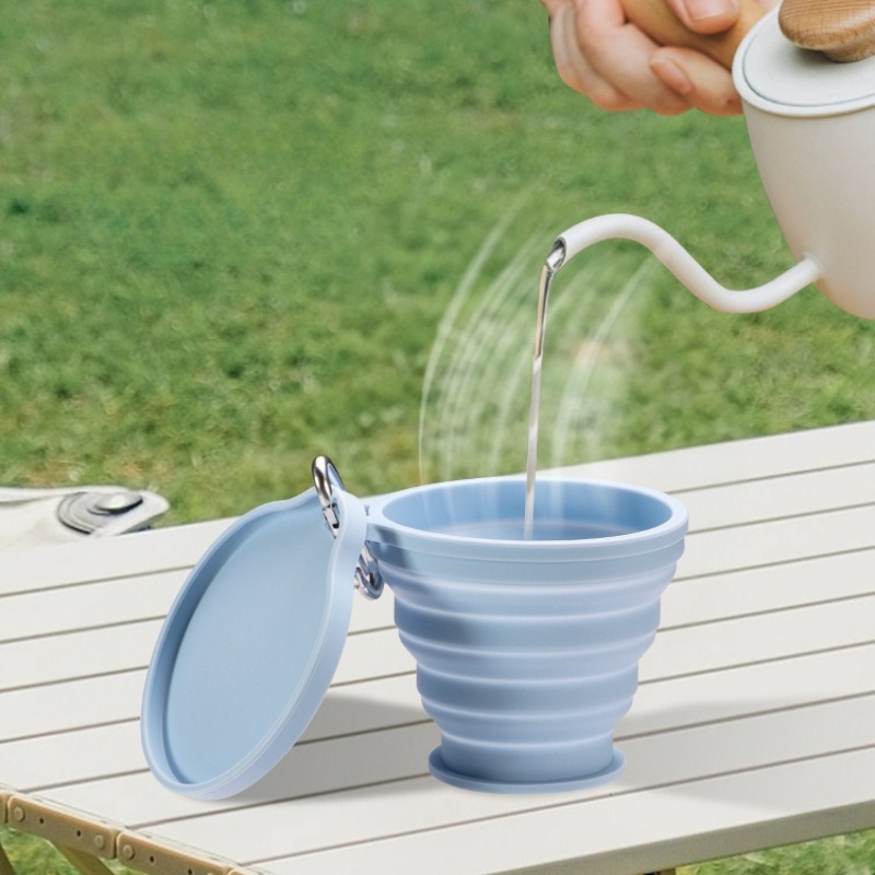 1pc Folding Water Cup Food Gra - Outdoor Camping Food 评论和价格