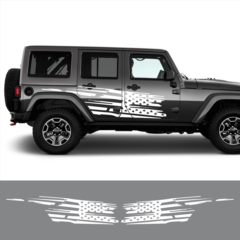Car Door Side Stickers For Jee - Outdoor Camping Jeep 评论和价格