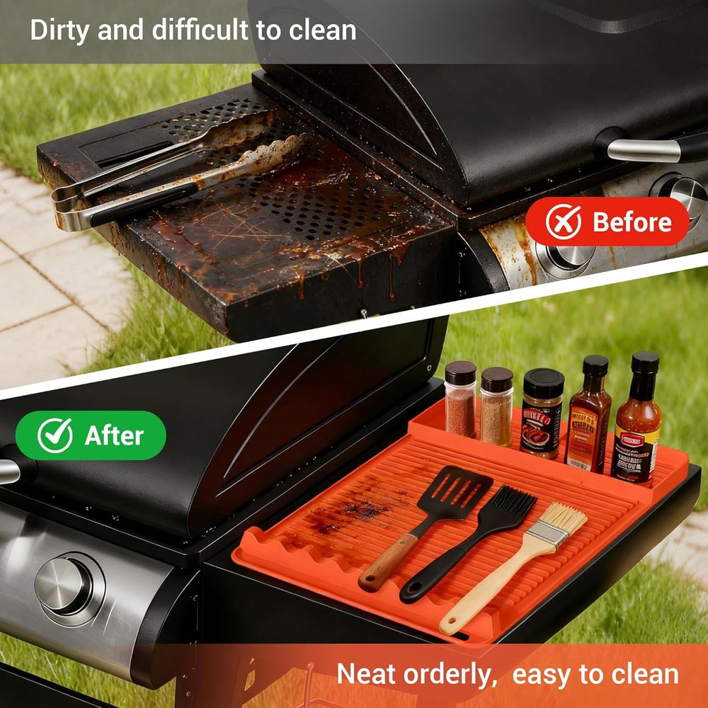 Heat Resistant Silicone Grill  - Outdoor Camping Mat 评论和价格